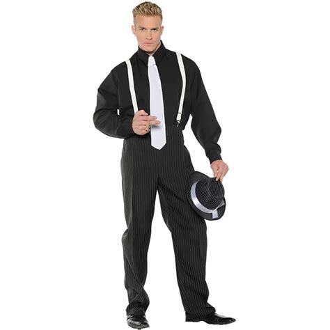 Mr Gangster Adult Costume Scostumes