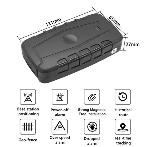 4g 6000mah Wireless Magnetic With Usb Charging Cable Accurate Vehicle