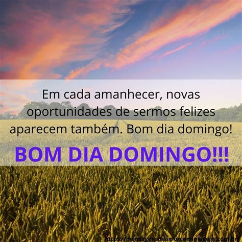 30 Mensagens De Bom Dia Domingo Abençoado Para Whatsapp