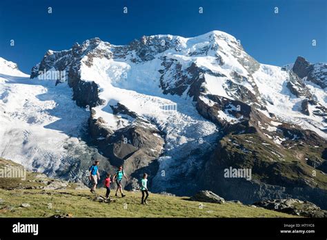 Monte Rosa Gletscher Vom Gornergrat Fotos Und Bildmaterial In Hoher