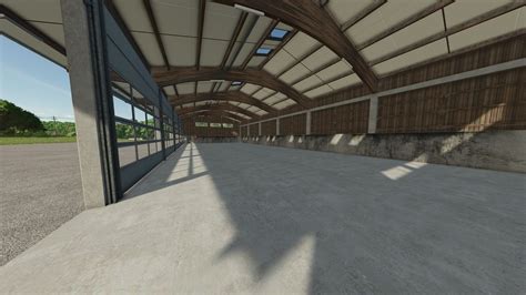 Holzschuppen mit 6 Stellplätzen und Solarmodulen v1 0 0 0 FS25 Mod