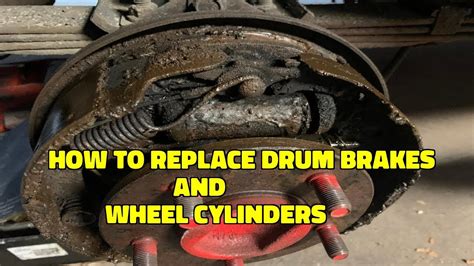 How To Replace Drum Brakes A Wheel Cylinder Jeep Cherokee XJ YouTube