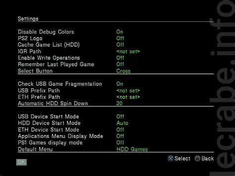 PS2 Installer Et Configurer Open PS2 Loader OPL Le Crabe Info