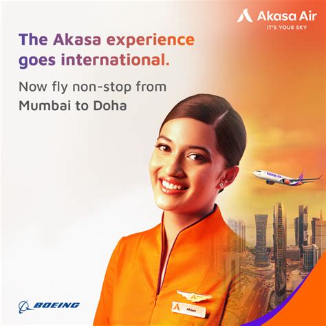 Akasa Air Launches Its First International Flight Between Mumbai And