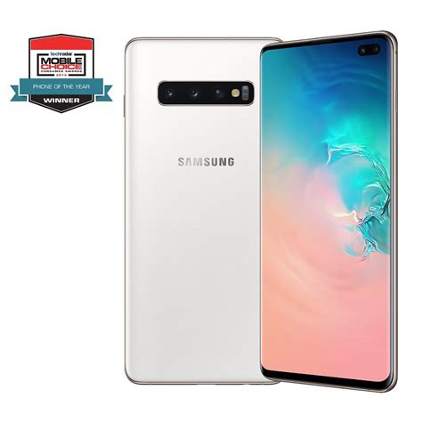 לקנות טלפון סלולרי 6 4 Samsung Galaxy S10 SM G975 128GB לבן יבואן