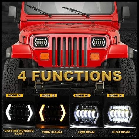 Jual Lampu Led Daymaker Original Kotak Inci Jeep Feroza L Taft