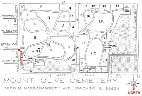 Mount Olive Cemetery In Chicago Illinois Find A Grave Cemetery