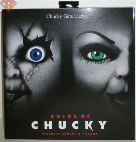 FIGURINE NECA BRIDE Of Chucky Ultimate Chucky Tiffany 4 Pouces Pack