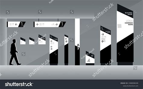 Modern Directional Signage Design