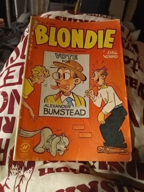 Chic Young Blondie Comics Monthly 48 1st Edition 1952 Golden Age