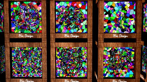 Artstation Stained Glass Material And Texture Pack With Unreal