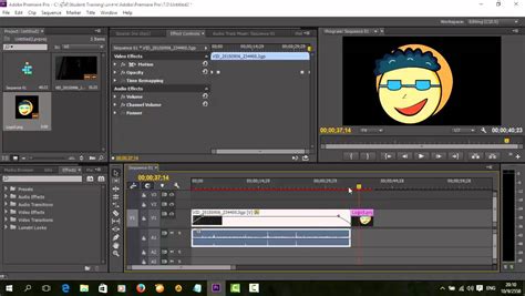 Adobe Premiere Pro Cc Editing Clip Beginner 12 สอนการใส่ Video Transition Youtube