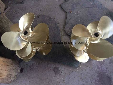 Three Blade Alloy Metal Marine Fixed Pitch Propeller Marine Propeller And Shaft Propeller