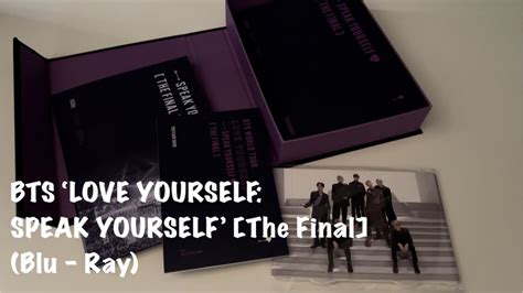 ⋆｡˚💜 Bts World Tour Ly Speak Yourself The Final Blu Ray Unboxing Распаковка БТС ⋆