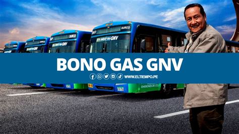 Nuevo Bono Gnv Setiembre Link De Consulta C Mo Acceder Al Bono