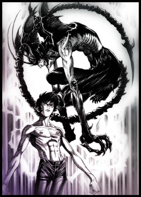 Akira And Amon Devilman By Alessandromancini On Deviantart