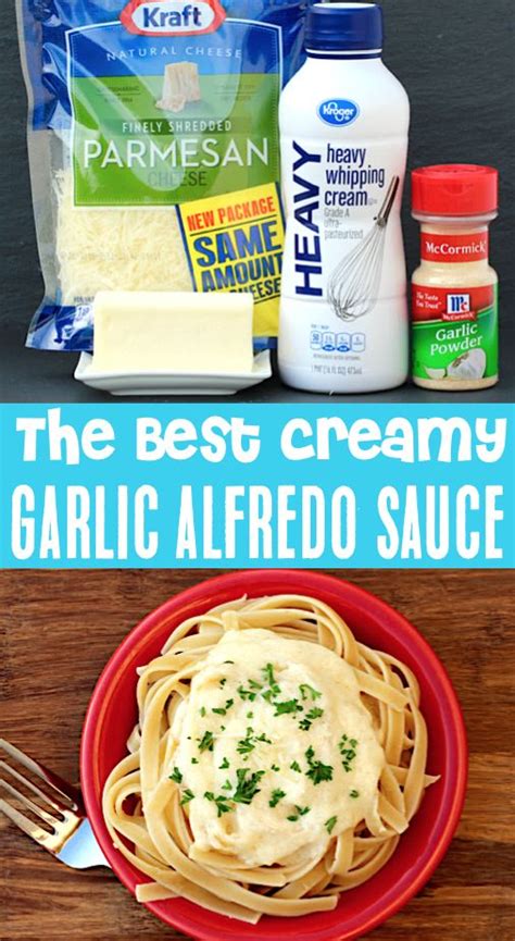 Best Alfredo Sauce Recipe Creamy Garlic Pasta Sauce