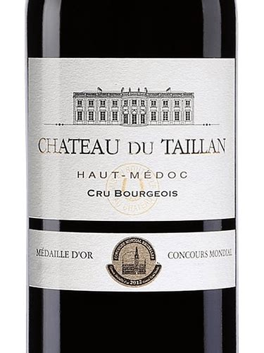 Château du Taillan Haut Médoc Vivino France