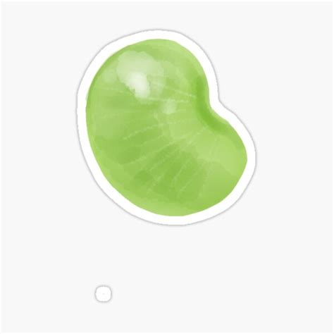 Lima Bean Sticker For Sale By Melissamiddle Redbubble