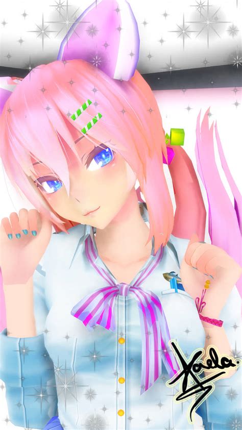 Mmd School Girl By Historiasaleatorias On Deviantart