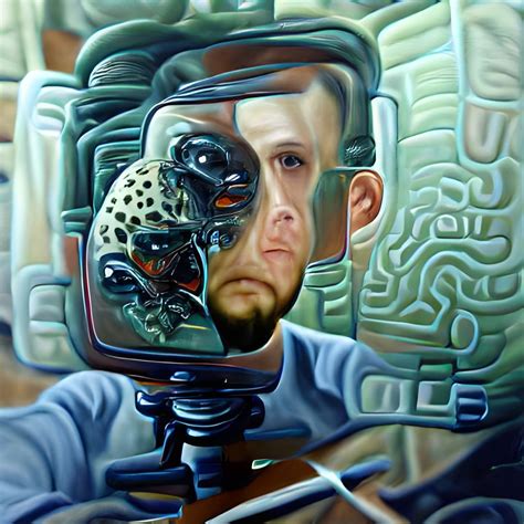 Self Portrait Of Nightcafés Artifical Intelligence Engine Ai