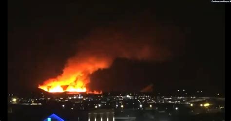 Paura In Islanda Erutta Di Nuovo Il Vulcano Vicino A Grindavik