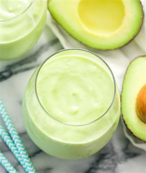 Sweet Avocado Smoothie 4 Ingredients Kirbies Cravings