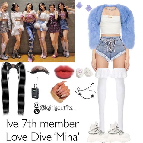 Ive 7th Member Love Dive Korean Fashion Kpop Inspired Outfits Kpop