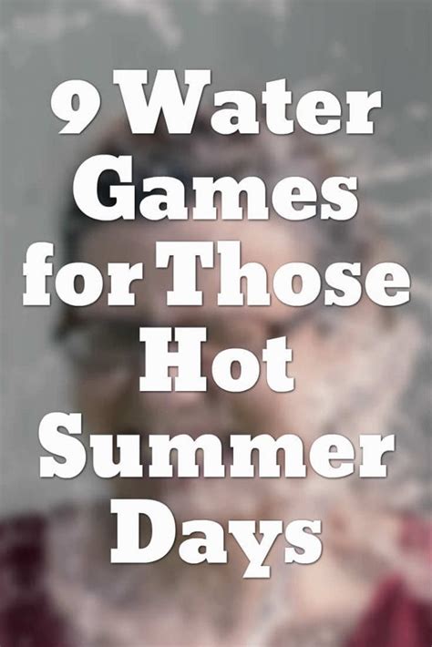 9 Water Games for Those Hot Summer Days - Christian Camp Pro