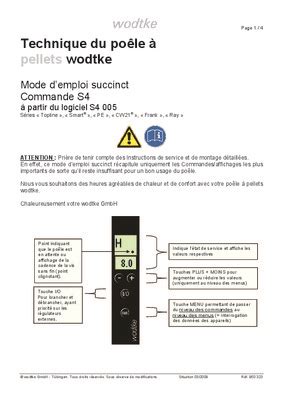 Notice Poele A Pellets Pdf Notice Manuel D Utilisation