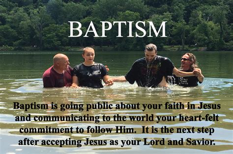 Baptism Rock Spring Church