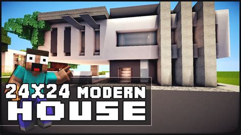 Minecraft Modern House Tutorial Keralis