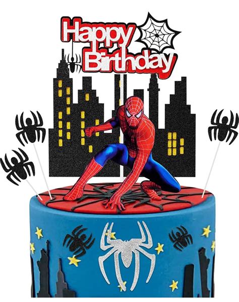 Spiderman Cake Topper - Etsy