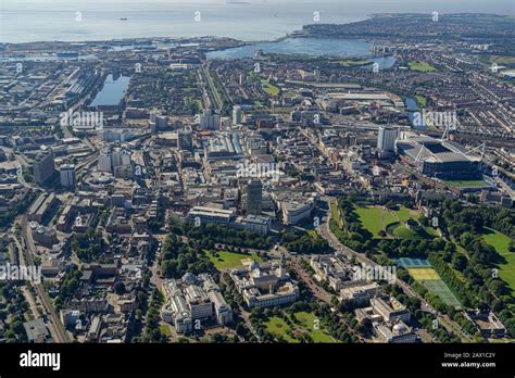 Cardiff Aerial Hi Res Stock Photography And Images Alamy