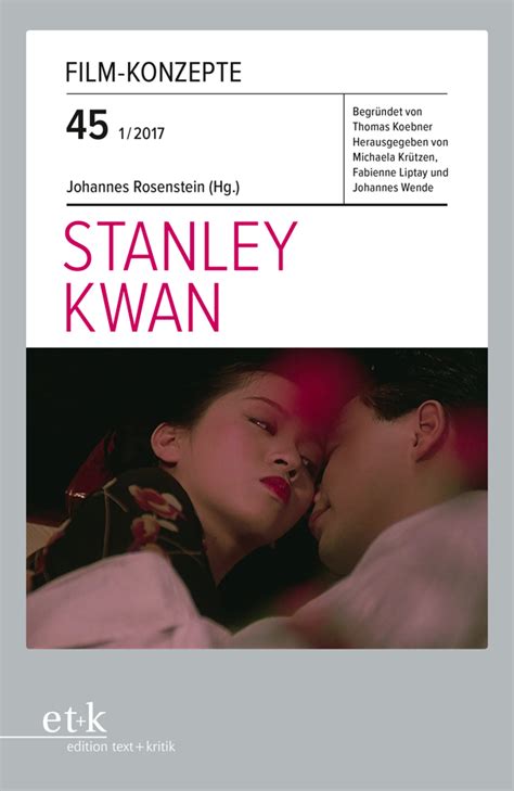 Stanley Kwan Hans Helmut Prinzler