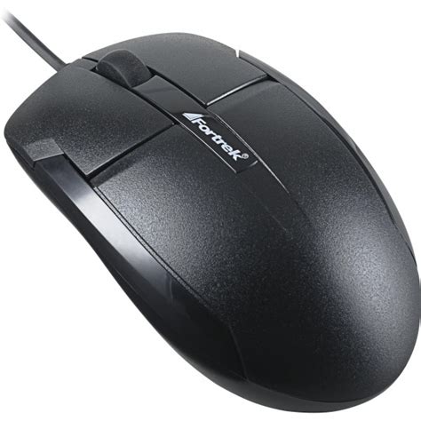 Mouse Optico Fio Usb Fortrek Om Metros De Cabo