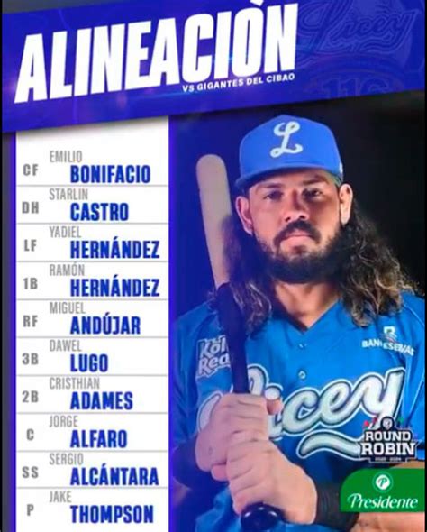 Tigres Del Licey Vs Gigantes Del Cibao Resultado Ganaron Los Azules