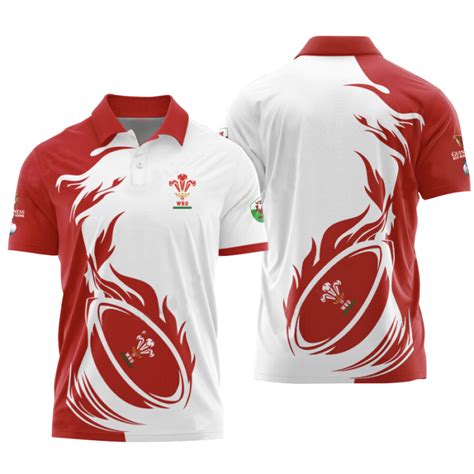 Wales Rugby Team – Six Nations Championship 2025 MWL1 Luxury Clothes - Rugby Shop