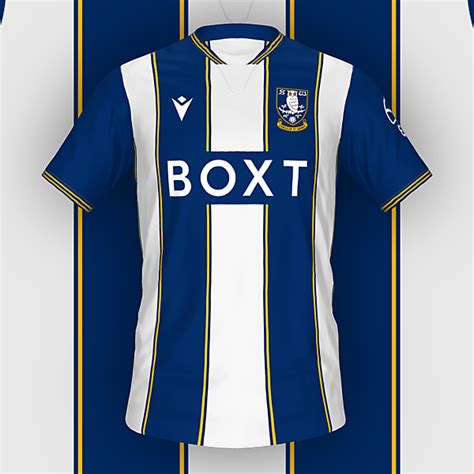 Sheffield Wednesday Fc Home Kit Concept