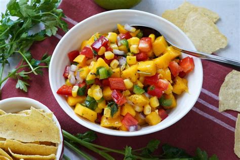 Mango Corn Salsa Delightfully Low Carb