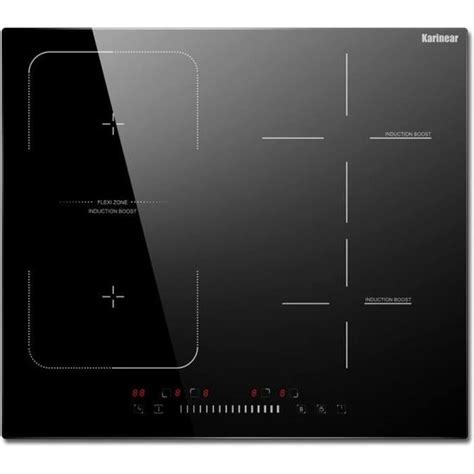 Plaque De Cuisson Induction 60 Cm 7200 W Plaque Induction 4 Feux Encastrable Avec Commande À