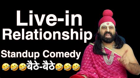 ShriAIguruji Stand Up Comedy Ep 39 Live In Relationship YouTube