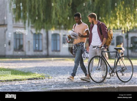 Multicultural Young Students Stock Photo Alamy