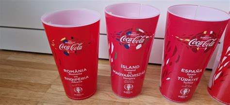 Coca Cola Becher Em 2016 Euro Match Fussball Kaufen Auf Ricardo