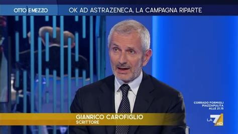 Vaccini Gianrico Carofiglio Prendere una macchina è più rischioso