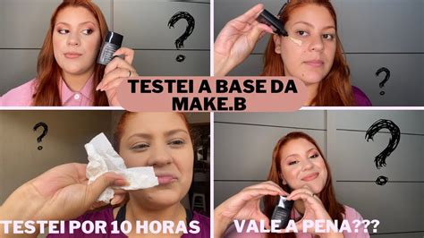 Resenha Base make B Mate Salicylic de O Boticário YouTube