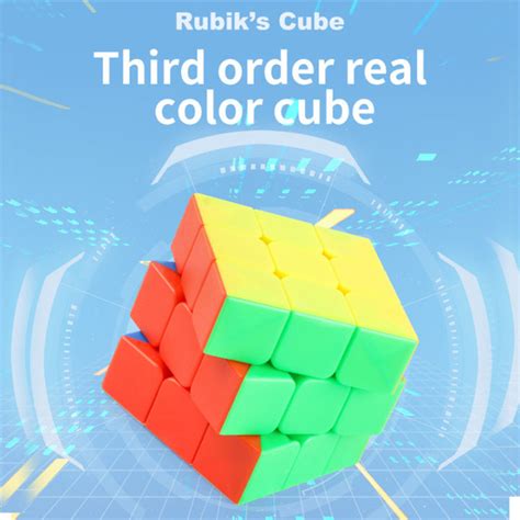 ⭐จัดส่งฟรี⭐ลูกบาศก์รูบิค 3x3 ลูกบาศก์ปริศนาพื้นผิวด้าน Cube การพัฒนาทางปัญญาลูกบาศก์อัจฉริยะ