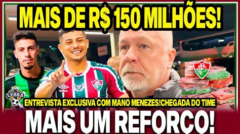 URGENTE ANDRÉ PERTO DE DEIXAR O FLU MAIS UM REFORÇO CHEGANDO