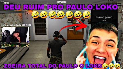 TRETA PAULINHO O LOKO FOI ZOAR A GROTA LUQUETA FICOU PUTO E FOI COBRAR