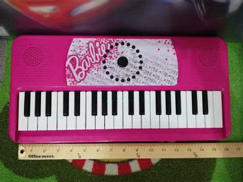 Barbie Keyboard Hobbies Toys Toys Games On Carousell